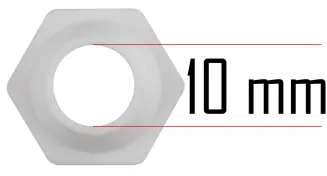 DYSZA DO AGREGATU TYNKARSKIEGODO STRUKTURY FILTERMEDIA 10mm PM-AGT-3000M-DNT10 - 6