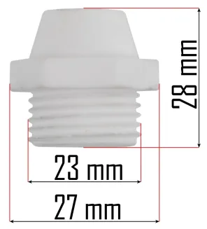 DYSZA DO AGREGATU TYNKARSKIEGODO STRUKTURY FILTERMEDIA 10mm PM-AGT-3000M-DNT10 - 7