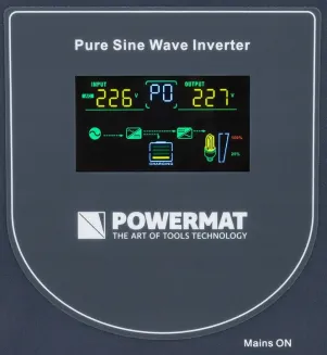 ZASILACZ AWARYJNY UPS LCD 1500VA 1200W DO PIECA CO PM-UPS-1500MP - 2