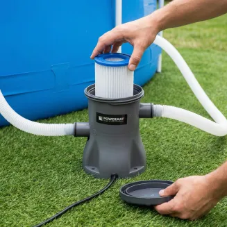 FILTR DO POMPY FILTRUJĄCEJ BASENOWEJ WKŁAD ZATRZYMUJĄCY OSAD TYP B II 8x9cm PM-FUPB-7.7X8.5T - 5