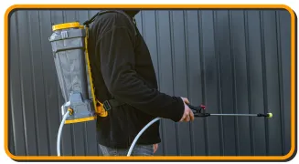 OPRYSKIWACZ AKUMULATOROWY LITOWO JONOWY ELEKTRYCZNY 16L PLECAKOWY 4 DYSZE PM-OA-16K - 11