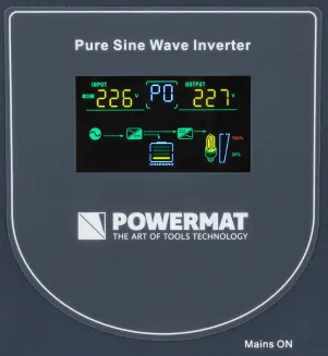 Zasilacz Awaryjny UPS LCD 500V 400W Przetwornica PM-UPS-500MP - 7