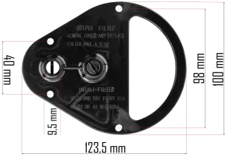 POKRYWA POMPY DO NAGRZEWNICY SPALINOWEJ OBUDOWA OSŁONA KORPUS BLOK 30kW PM-NAG-30SKN-PKP - 7