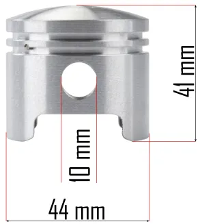 CYLINDER + TŁOK ZESTAW NAPRAWCZY DO DMUCHAWY RED TECHIC RTODL0059 44mm RTODL0059-CT - 6