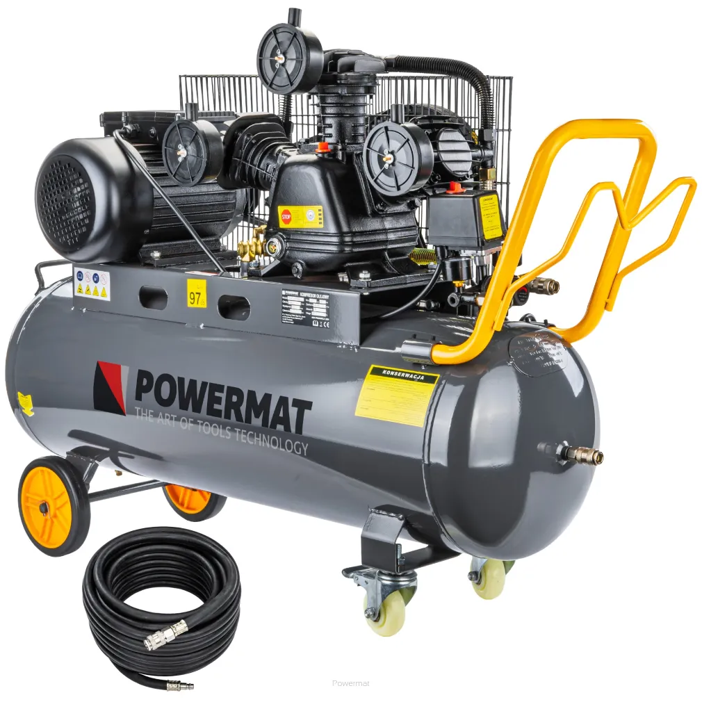 KOMPRESOR OLEJOWY 230V 100l 8bar 650l/min PM-KO-100T-230V