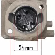 CYLINDER + TŁOK ZESTAW DO DMUCHAWY RTODL0057-CT