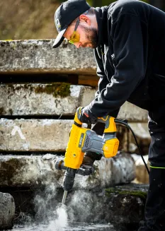 MŁOT WYBURZENIOWY UDAROWY DO KUCIA 18J SDS-MAX 2900W WALIZKA DŁUTA ZESTAW PM-MWB-2900M - 18