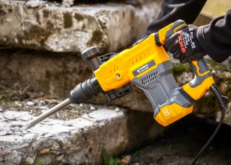 MŁOT WYBURZENIOWY UDAROWY DO KUCIA 18J SDS-MAX 2900W WALIZKA DŁUTA ZESTAW PM-MWB-2900M - 20