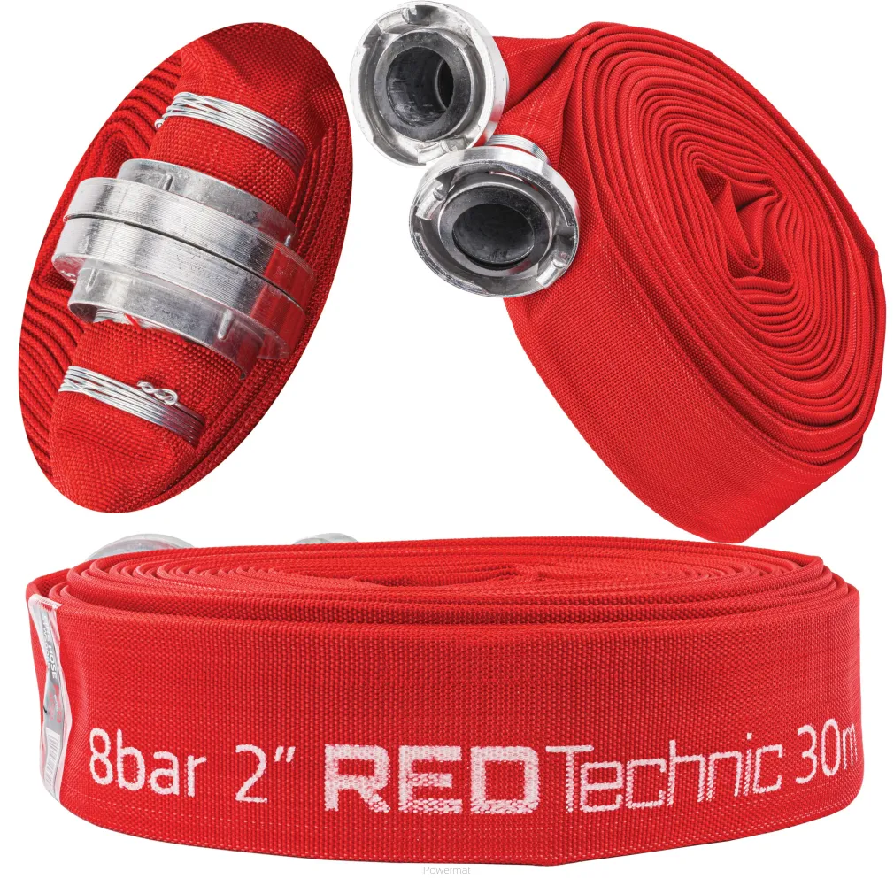 WĄŻ STRAŻACKI PARCIANY DO BRUDNEJ WODY SZAMBA SZYBKOZŁĄCZKA 2