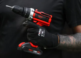 Wkrętarka AKUMULATOROWA Wiertarka LCD 2x Akumulator 20V Udarowa 2000Ah RTWA0076