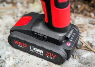 Wkrętarka AKUMULATOROWA Wiertarka LCD 2x Akumulator 20V Udarowa 2000Ah RTWA0076