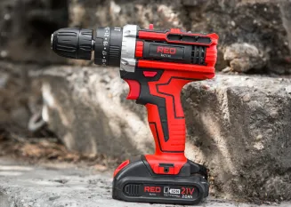 Wkrętarka AKUMULATOROWA Wiertarka LCD 2x Akumulator 20V Udarowa 2000Ah RTWA0076