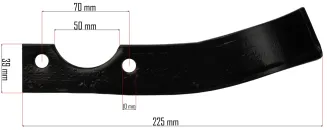 NÓŻ PRAWY DO GLEBOGRYZARKI SPALINOWEJ PM-GGS-700M-NOP - 2