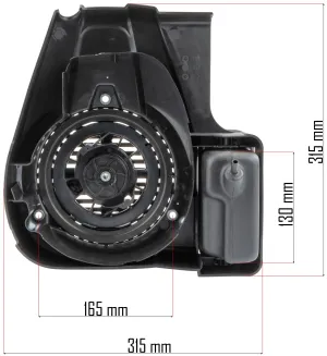 OSŁONA + STARTER DO GLEBOGRYZARKI RTGGS0103-OSL - 2