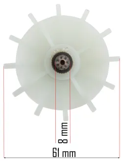 WIRNIK DO MIESZADŁA 142mm PM-MI-2400T-WI - 4