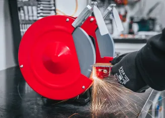 Szlifierka STOŁOWA 1700W 2x Kamień Tarcza 200mm Kamieniowa Podwójna RTSS0084 - 7