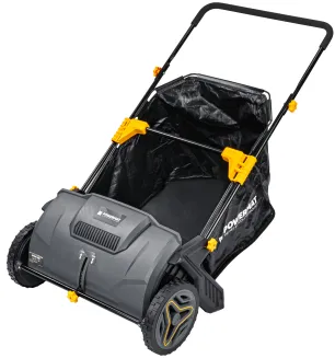 ZBIERACZ DO LIŚCI ZAMIATARKA RĘCZNA 530 MM DO LIŚCI TRAWY Z KOSZEM 100 L PM-ZDL-530M - 3