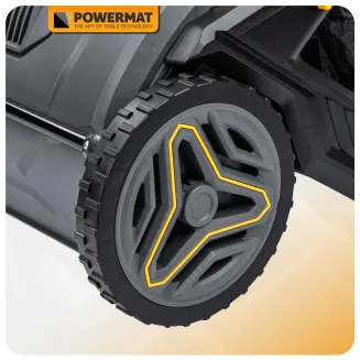 ZBIERACZ DO LIŚCI ZAMIATARKA RĘCZNA 530 MM DO LIŚCI TRAWY Z KOSZEM 100 L PM-ZDL-530M - 18