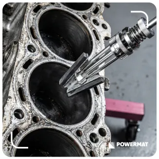 HONOWNICA DO CYLINDRÓW 51-177mm KAMIENIE 76X10 MM REGULOWANY WAŁEK PM-HDC-177T - 17