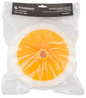 Pad polerski średnio miękki 150x45mm M14 PM-PDP-WH - 3