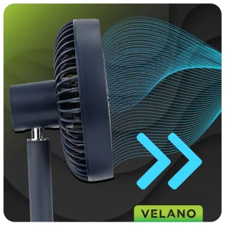 WENTYLATOR BIURKOWY akumulatorowy 4000mAh VELWEBS0018 - 11