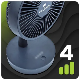 WENTYLATOR BIURKOWY akumulatorowy 4000mAh VELWEBS0018 - 12