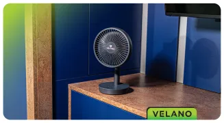 WENTYLATOR BIURKOWY akumulatorowy 4000mAh VELWEBS0018 - 17